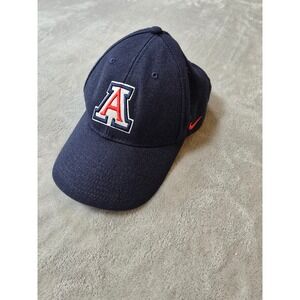 Vintage Nike Team Arizona Wildcats Hat Cap Blue Strapback OSFA Y2K *Read